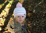 Striped crochet hat pattern