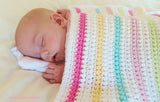 Baby blanket crochet pattern