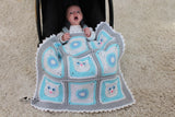 Car seat baby blanket pattern