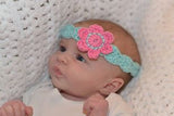 Crochet Baby headband pattern